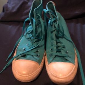 Teal converse